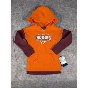 NCAA Virgina Tech Hokies Girls Hoodie‎ Sweatshirt - S